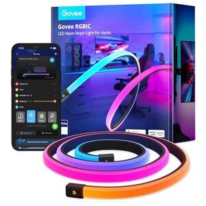 NEW Govee RGBIC LED Neon Rope Light - Multicolor